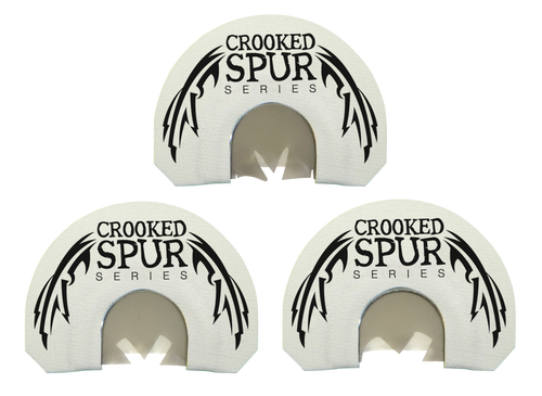 Foxpro CSGSCOMBO Crooked Spur Ghost Spur Combo Diaphragm Call, Attracts Turkey,  Triple Prophylactic Reeds