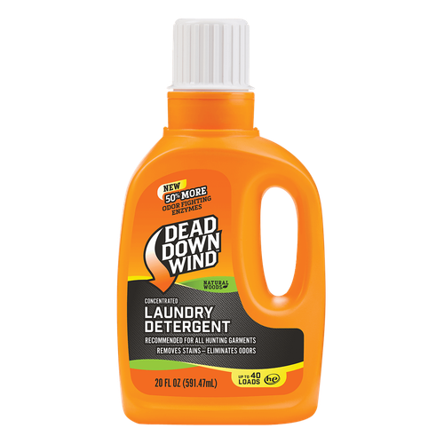 Dead Down Wind 1192018 Laundry Detergent  Odor Eliminator Natural Woods Scent 20 oz Jug