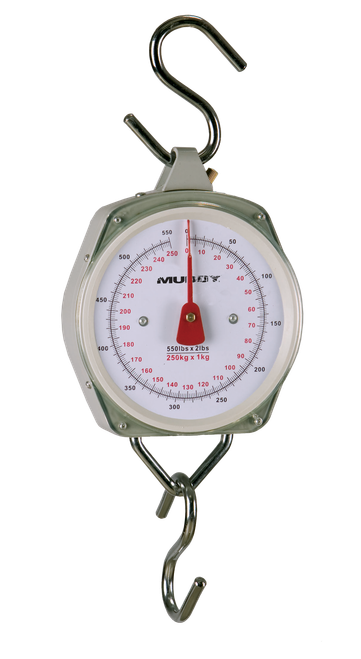 Muddy MUDGS550 Dial Game Scale  Gray Aluminum 550 lbs Weight Capacity