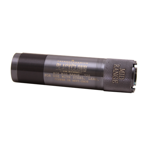 Carlson's Choke Tubes 09006 Black Cloud  Browning Invector Plus 12 Gauge Mid-Range Steel Titanium Coated