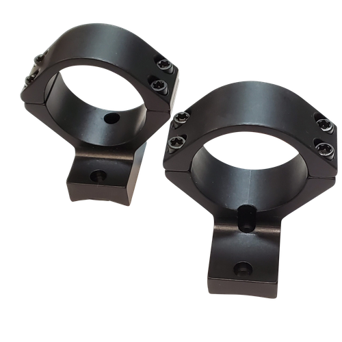 Talley 940700SM Scope Mount/Ring Combo  Black Aluminum 1" Tube Christensen Arms Ridgeline/Mesa Medium Rings Short Action 20 MOA