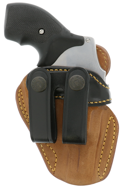 Galco RG838RB Royal Guard 2.0 IWB Natural/Black Horsehide Belt Loop Compatible w/Glock 43/43X/Springfield  Hellcat Right Hand