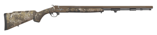 Traditions R748804425 Pursuit XT 50 Cal 209 Primer 26" Burnt Bronze Cerakote Veil Wideland Synthetic Stock