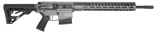 HM Defense HM10MB308 Avenger  308 Win 10+1 18" Black Cerakote Match Grade Barrel, Tungsten Gray Cerakote 14" Picatinny Rail Aluminum Receiver, Black Synthetic Mil-Spec HM Stock, Black Polymer Grip