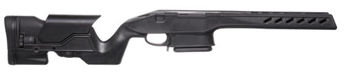 Archangel AA1500SA Precision Stock  Black Synthetic Fixed with Adjustable Cheek Riser for Weatherby Vanguard; Howa 1500 Short Action Includes Mag