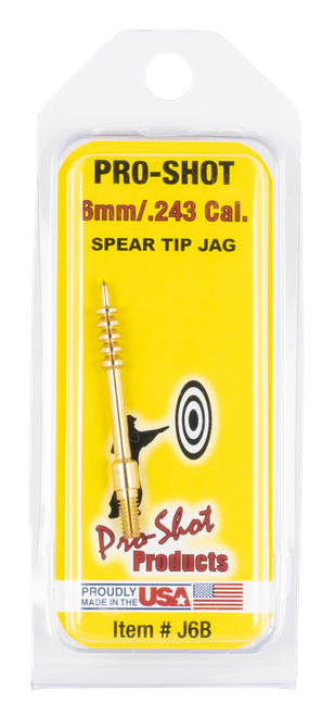 Pro-Shot J6B Jag  6mm Rifle #8-32 Thread Spear Tip Brass