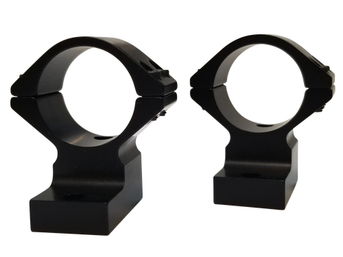 Talley 730336 Scope Mount/Ring Combo  Black Anodized Aluminum 30mm Tube Henry H009/H010/H014/H018/H024 Low Rings Lever Action 0 MOA