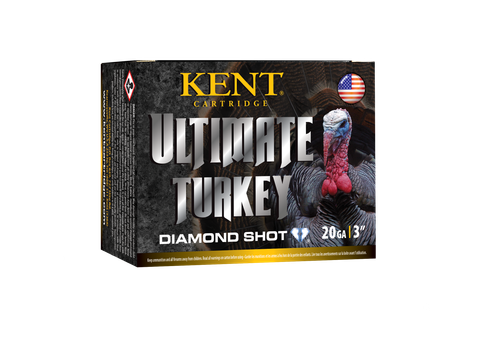 Kent Cartridge C203TK364 Ultimate Turkey 20Gauge 3" 1 1/4oz 4Shot 10 Per Box/10 Case