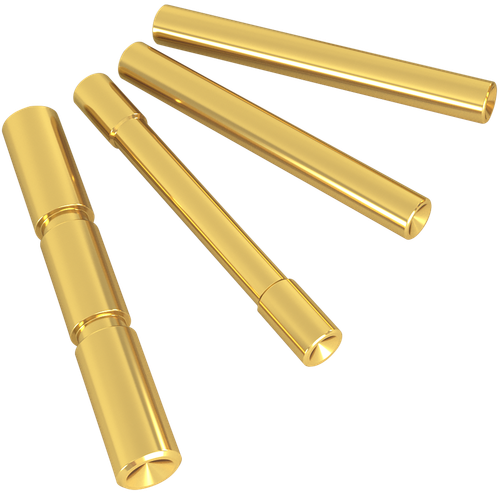 Cross Armory CRG4PSGD 4 Pin Set Dimpled Compatible w/Glock Gen4 Gold 4140 Steel Pistol