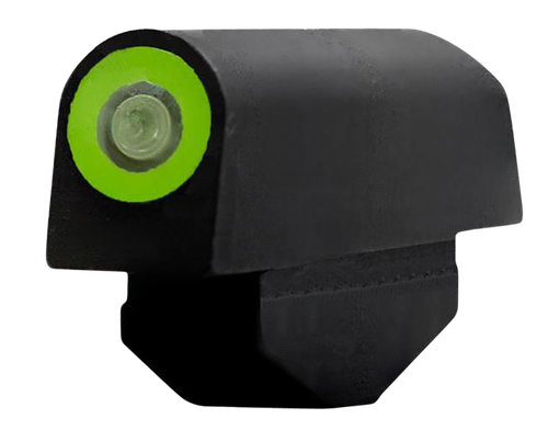 XS Sights RV0003N4G Standard Dot Revolver Front Sight-Smith & Wesson  Black | Green Tritium Green Outline Front Sight
