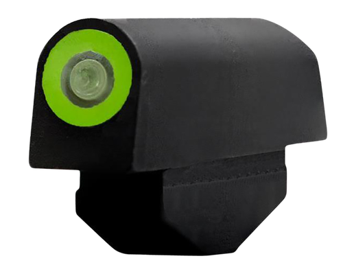XS Sights RV0003N4G Standard Dot Revolver Front Sight-Smith & Wesson  Black | Green Tritium Green Outline Front Sight