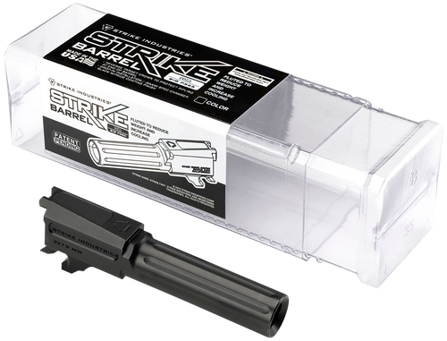 Strike Industries P365BARREL P365  9mm Luger 3.10" Fluted Black Nitride Steel, Fits Sig P365