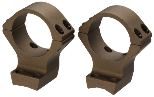 Browning 12535 X-Bolt Scope Mount System X-Lock Burnt Bronze Cerakote Aluminum 30mm Tube, Medium Rings