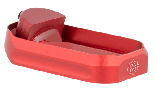 Cross Armory CRGFMWRD Flared Magwell  Compatible w/Glock Gen1-3 Red Anodized Aluminum