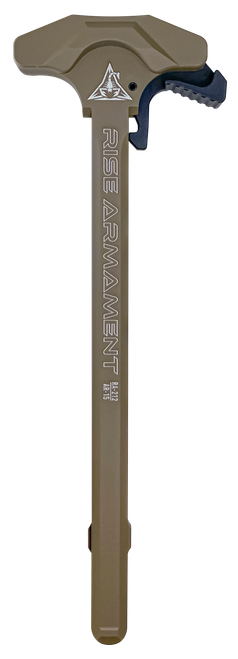 Rise Armament RA212FDE Extended Charging Handle RA-212 FDE Aluminum for AR-15