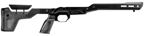 Mdt Sporting Goods Inc 104999BCF HNT26 Chassis Carbon Fiber Furniture, Aluminum Base, Folding Stock with Adj. Cheekrest, M-LOK Forend, QD Sling Mounts, AR-Style Grip Fits Short Action Remington 700