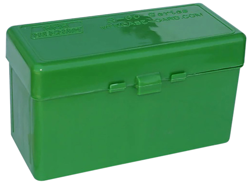 MTM Case-Gard RM6010 Ammo Box Flip-Top 308Win/220Swift/243Win Green Polypropylene 60rd