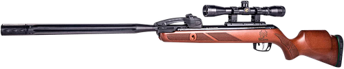 Gamo 611003875554 Swarm Bone Collector Gen 3 ITG 22 Black Black Steel Barrel Black Receiver Checkered Beechwood Beechwood w/Checkering Grip/Forearm Stock Scope 3-9x40mm
