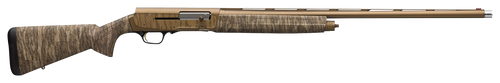 Browning 0118472004 A5 Wicked Wing 12 Gauge with 28" Barrel, 3.5" Chamber, 4+1 Capacity, Burnt Bronze Cerakote Metal Finish & Mossy Oak Bottomland Synthetic Stock Right Hand (Full Size)