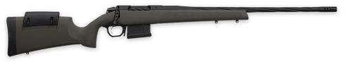 Weatherby 3WRXP300NR8B 307 Range XP 300 Win Mag 5+1 26" Fluted Barrel, Black Barrel/Rec, OD Green Synthetic Stock with Adj. Cheek Rest, Accubrake Muzzle Brake, TriggerTech Trigger