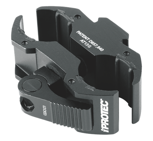 iProtec 6108 Universal Long Gun Mount  Black Anodized