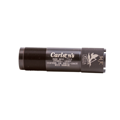 Carlson's Choke Tubes 07263 Delta Waterfowl Extended Choke Remington Rem Choke 12 Gauge Mid-Range 17-4 Stainless Steel