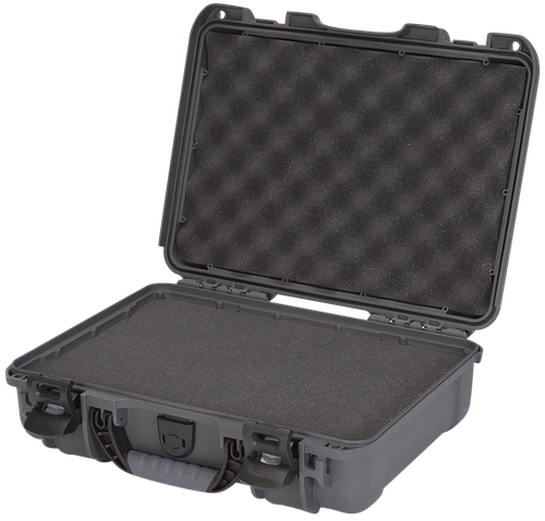 Nanuk 9101007 910  Waterproof Graphite Resin w/ Foam Padding&Airline Approved