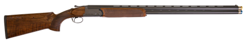 Rizzini USA 260612 BR110 Sporter 12 Gauge 2rd 3" 32" Chrome Lined  Vent Rib Steel Barrel & Frame,   Matte Gray Cerakote, Turkish Walnut Stock, Includes 5 Nickel Coated Extended Choke Tubes & ABS Case