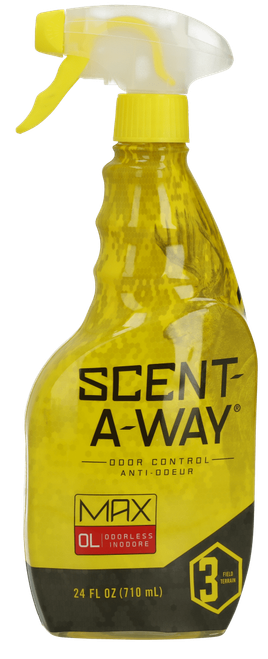 Scent-A-Way 100083 Max Field Spray Odor Eliminator Odorless Scent 24 oz Trigger Spray