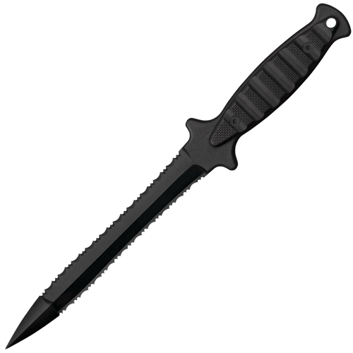 Cold Steel CS-92FMA FGX Wasp 7" Fixed Serrated Black Griv-Ex Blade & Handle