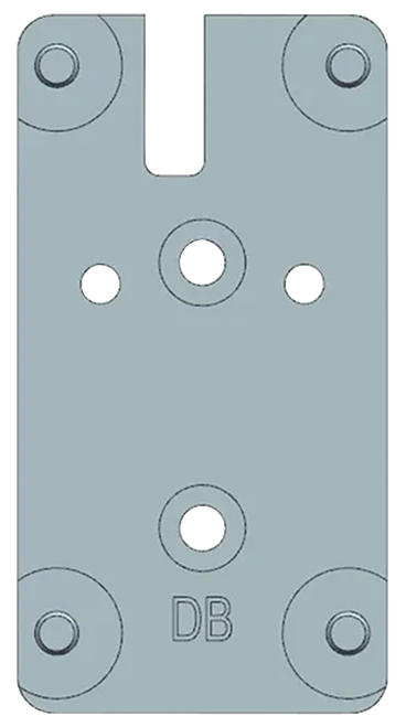 Beretta USA EUS03050 90/92  Silver, Fits Beretta 90/92 RDO Burris FastFire/Vortex Venom/Docter Pattern Footprint Mount