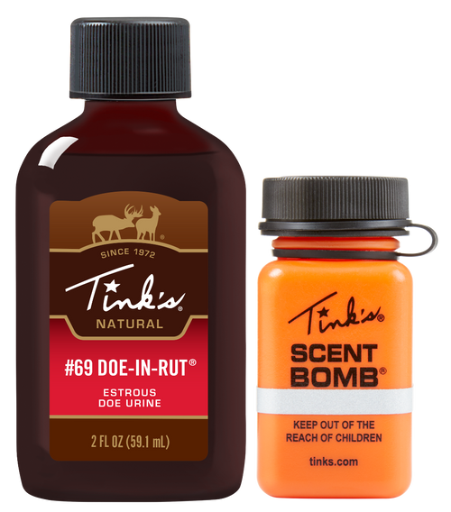 Tinks W5825 #69 Value Pack Deer Attractant Doe In Rut Scent 2 oz Squeeze Bottle