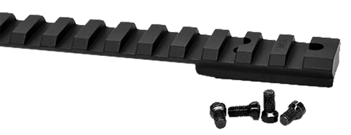 Warne V48915MOA Vapor Picatinny Rail Black Anodized Aluminum Ruger American Rimfire, 15 MOA