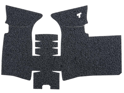 Talon Grips EV08R Adhesive Grip  Textured Black Rubber, Fits (Full Size) Sig P250, P320, M17/M18