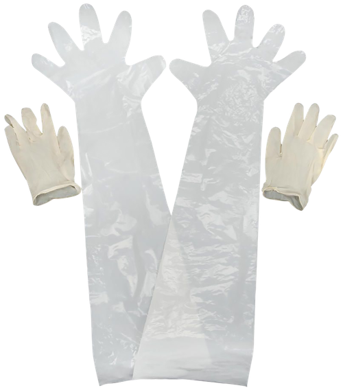 Allen 51 Field Dressing  Clear Shoulder/Wrist Latex 2 Pack