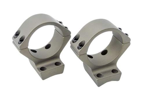 Talley SB850735 Scope Mount/Ring Combo  Smoked Bronze Cerakote 34mm Tube Fits X-Bolt High Rings