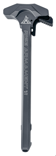 Rise Armament RA212GRY Extended Charging Handle RA-212 Gray Aluminum for AR-15