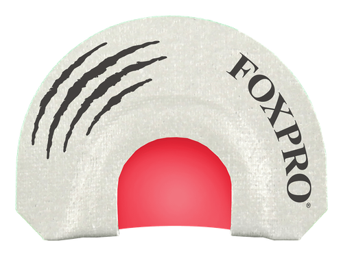 Foxpro SMOKINGGUN Smoking Gun Howler  Diaphragm Call Double Reed Attracts Coyotes White