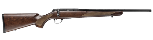 Tikka JRT1XH300SB T1X Hunter 22 LR 5+1 16" Black Threaded Barrel, Black Drilled & Tapped Steel Receiver, Oiled Fixed Wood Stock, Right Hand
