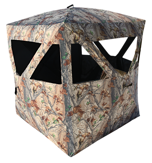 Muddy MUDGB250 Three-Person Ground Blind Cervidae Camo