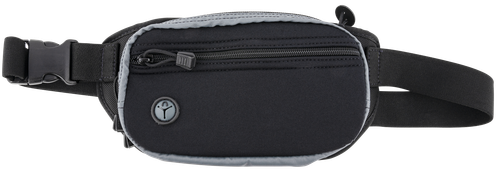 Galco FTPGBS Fastrax PAC Waistpack Size Sub-Compact Black/Gray Neoprene Compatible w/Diamondback DB/S&W M&P Shield Plus/Glock 26 Gen3-5 Belt Up to 50" Wide Ambidextrous