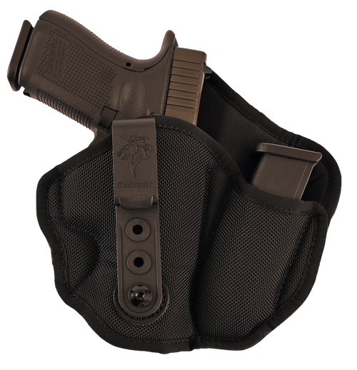 DeSantis Gunhide M89BAE1Z0 Inner Piece 2.0 AIWB Black Nylon Belt Clip Compatible w/Glock 26/Ruger SR/Sig P239 Right Hand