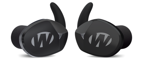 Walker's GWPSLCR2BT Silencer 2.0  Bluetooth In The Ear Black Polymer