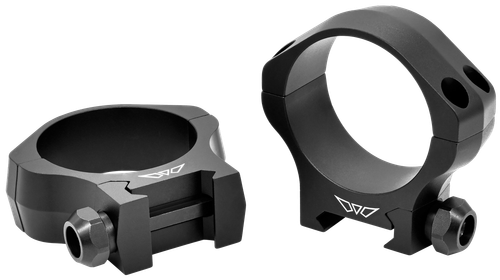 Warne 7250M Scope Rings Mountain Tech Matte Black 40mm Low 0 MOA