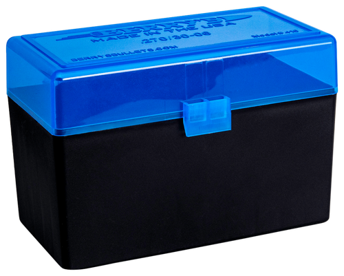 Berry's 50199 Ammo Box  270Win/30-06Springfield Blue/Black Polypropylene 50rd