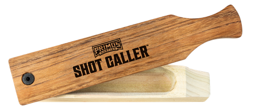 Primos PS2962 Shot Caller  Box Call Attracts Turkey Natural