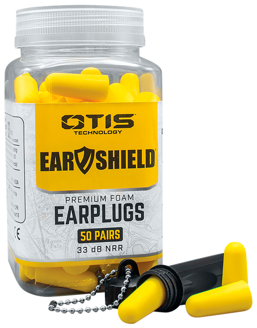Otis FGESHFPNC50 Ear Shield Premium Earplugs Foam 33 dB In The Ear Yellow 50 Pair