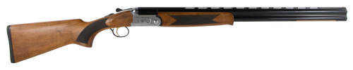 Dickinson GW12W30P Green Wing  12 Gauge Break Open 3" 2rd 30" Black Vent Rib Barrel, Silver Engraved Aluminum Receiver, Wood Stock, Right Hand