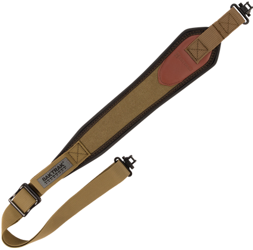 Heritage Cases 8110 Long Gun Sling  Olive Canvas w/Leather Trim 33"-46" OAL