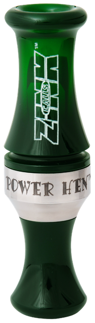 Avian X ZNK-ZNK963 PH-2 Power Hen Double Reed Mallard Green Attracts Ducks